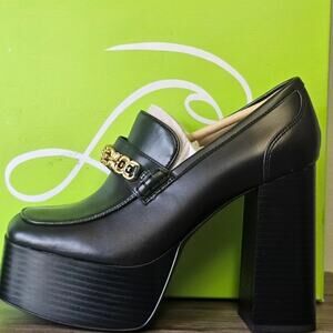 Sam Edelman Women's  Slip-on Rowe Block Heels Size 8 Black  NWT